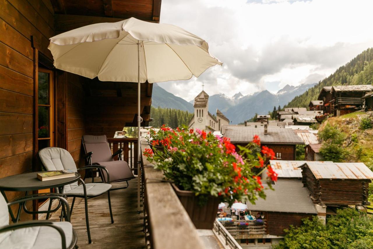 Hotel Edelweiss Blatten Loetschental Exterior photo